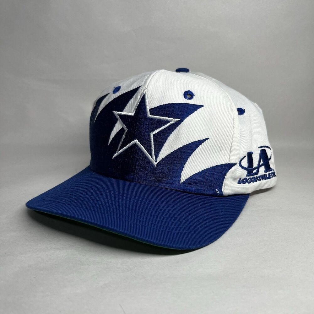 Vintage Dallas Cowboys Sharktooth Hat Cap Snapback Logo Athletic NFL Twill 90s